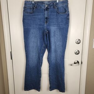 Maurice's M Jeans High Rise Curvy Blue Size 22W Long